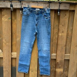 Abercrombie and Fitch, 90 Slim straight ultra high-rise 32L